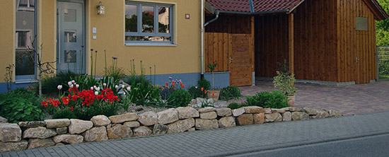 Illustration: Landschafts- und Gartenbau